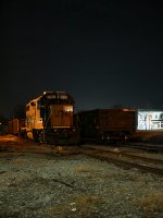 EMD GP38-2 in Downtown Franklin